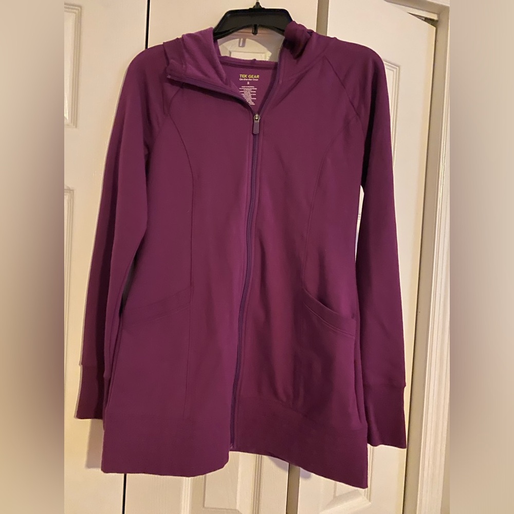 Soft full zip jacket
